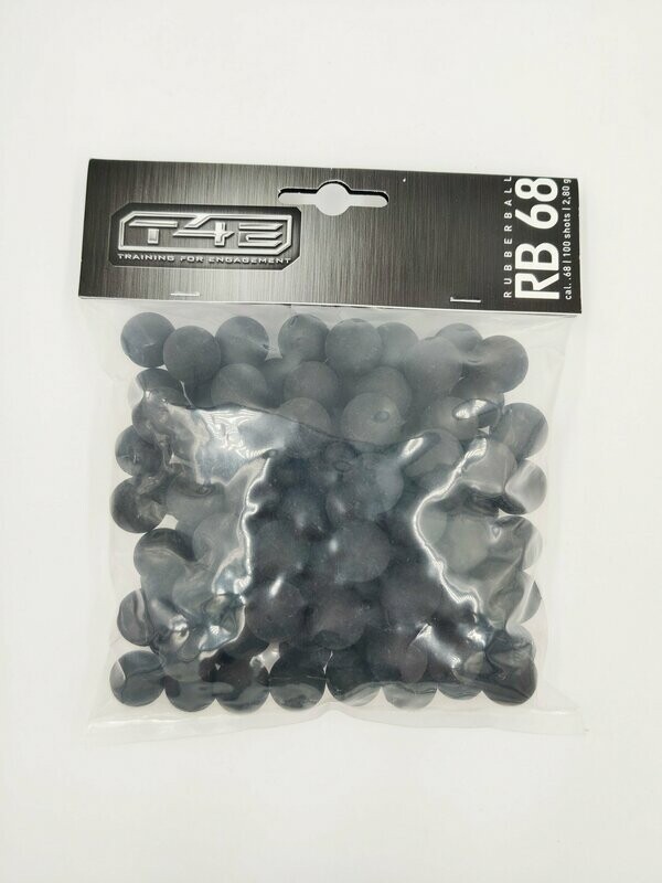 T4E Rubberball/Gummib�lle cal. .68 , 100 Schuss