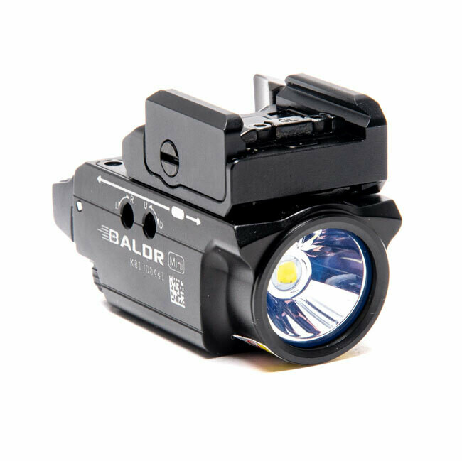 Olight Baldr Mini S güner Laser/ Schwarz