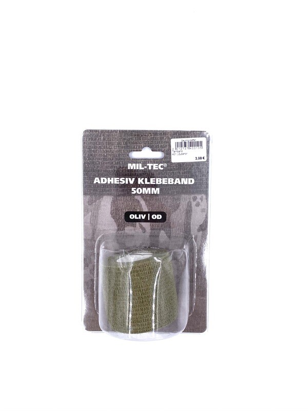 MIL-TEC Adhesiv Olive Klebeband 5cm x 4,5 m