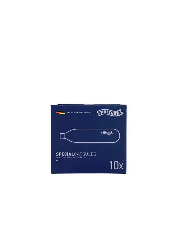 WALTHER Special Capsules for CO2 Guns
