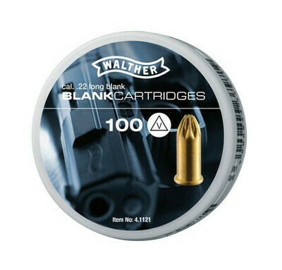 WALTHER Blank Cartridges cal. .22 long blank
