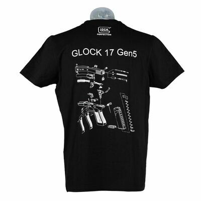 Glock T-Shirt Engineering Gen5 Herren