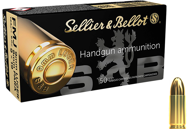 Sellier&Bellot 9mm Luger 8g/124gr