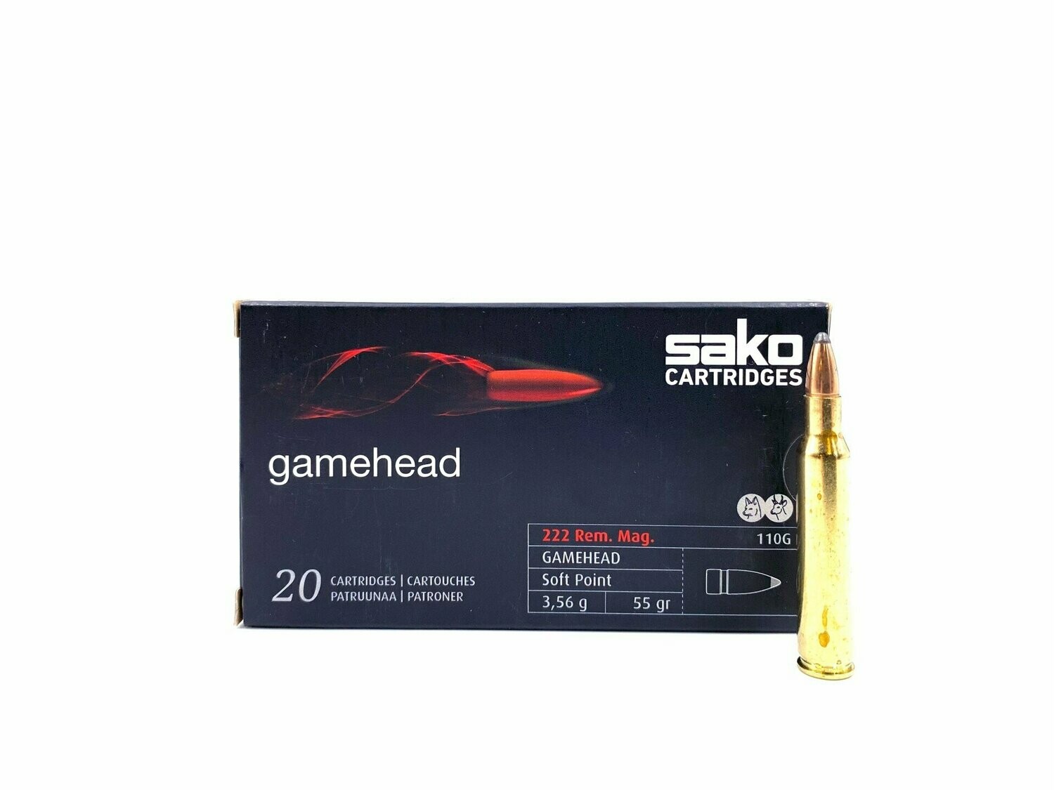 SAKO 222 Rem. Mag. 55gr