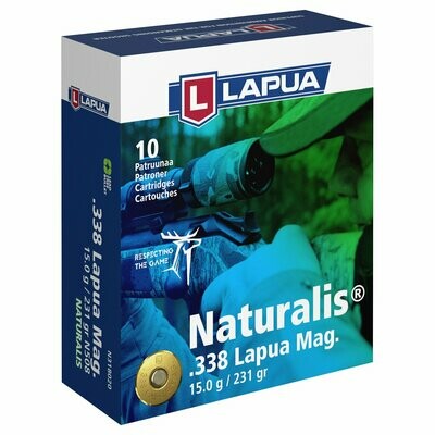Lapua Naturalis .338 Lapua Mag. 15g/231gr