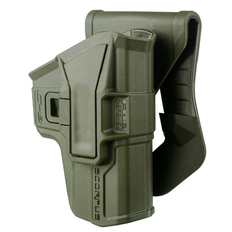 FAB Defense Scorpus  Level 2 Retention Paddle/Belt Holster