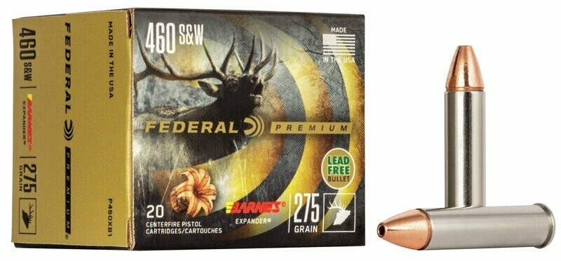 Federal Premium 460 S&W  275gr