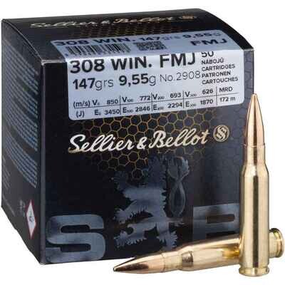 Sellier&Bellot .308Win 147gr/9,55g FMJ