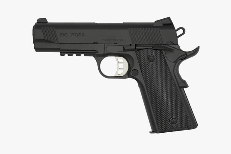 Tisas ZIG PCS 9 Black  9mm