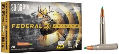 Federal Premium 30-06 SPRG NBT 165gr
