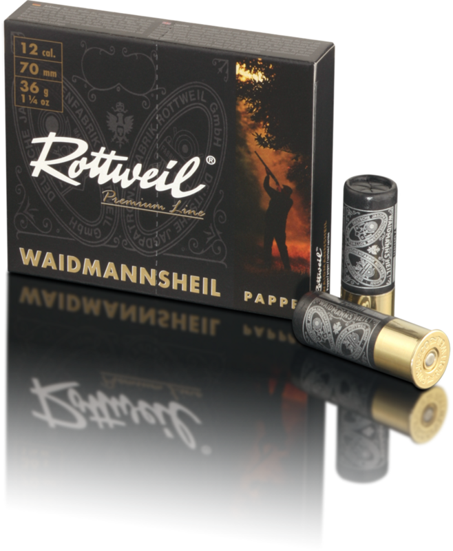 Rottweil Waidmannsheil Pappe 12/70 3mm