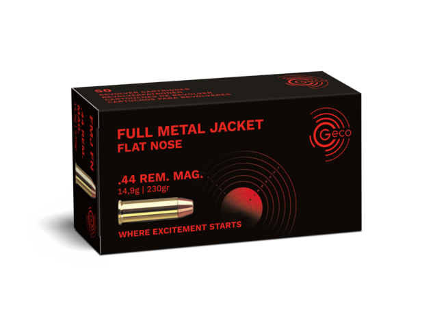 Geco .44 Rem Mag VM Flachkopf 14,9g/230gr