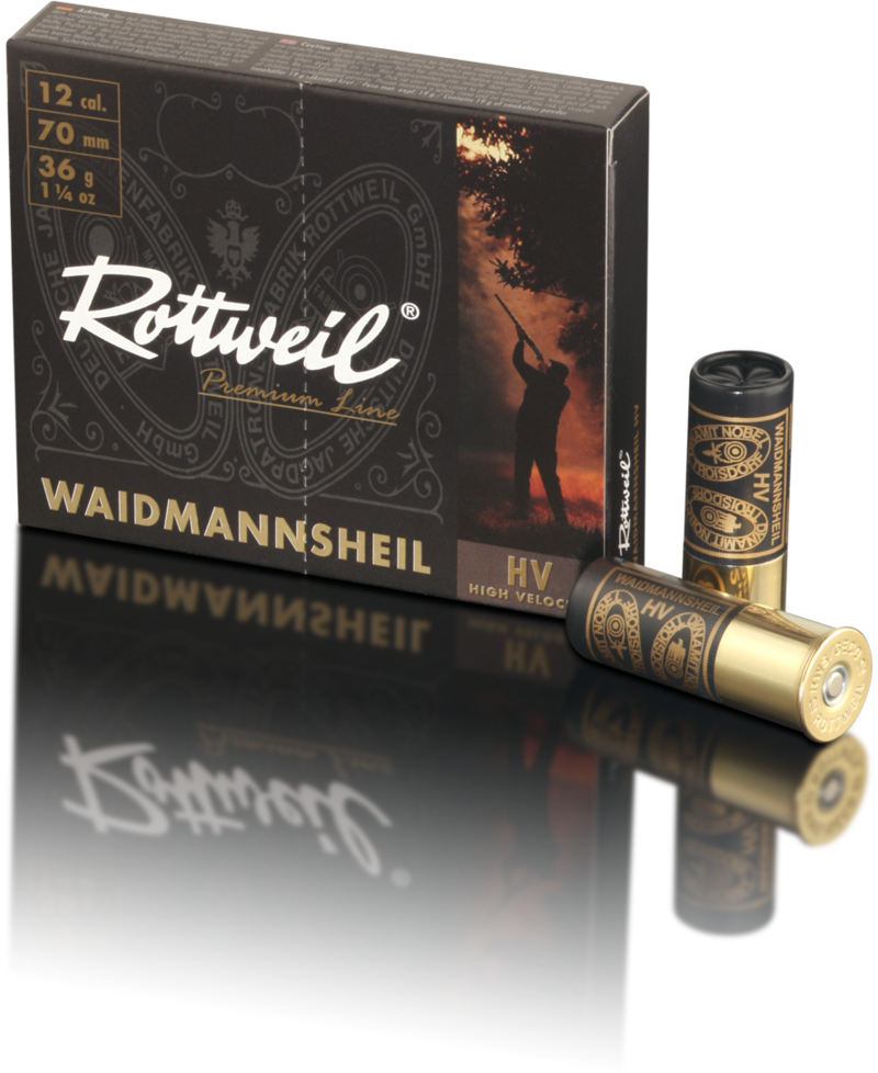 Rottweil Weidmannsheil HV Plastik 12/70 4mm