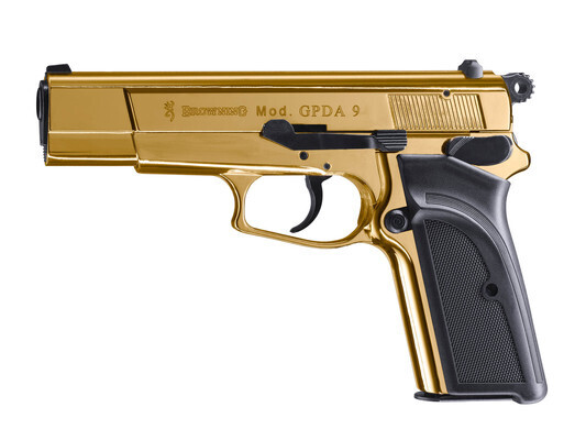 Browning GPDA 9 Glanz Gold  9mmP.A.K