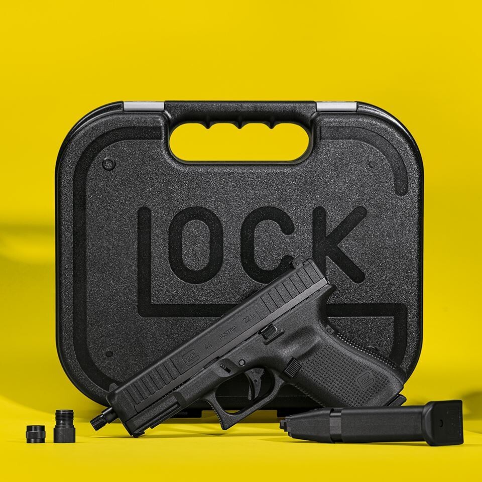 Glock 44 mit Gewindelauf, 22l.r