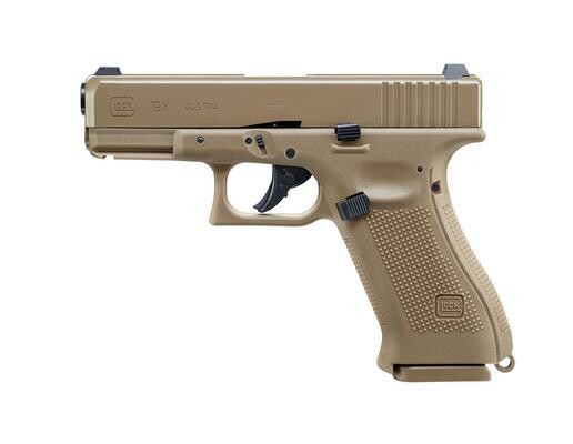 Glock 19X Gen5 mit Gas Antrieb