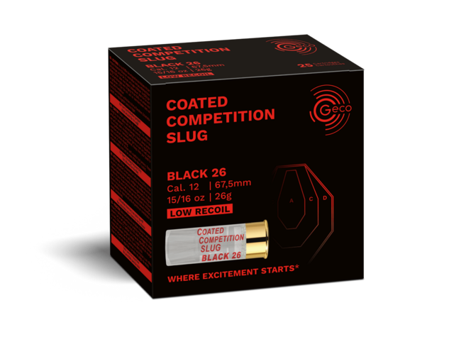 Geco Coated Competition Slug Black 12/67,5 26g