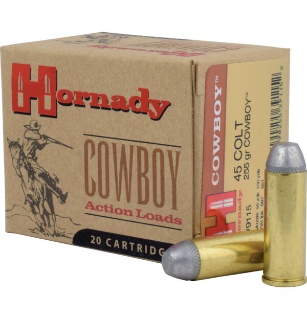Hornady 45 Colt Cowboy  255gr