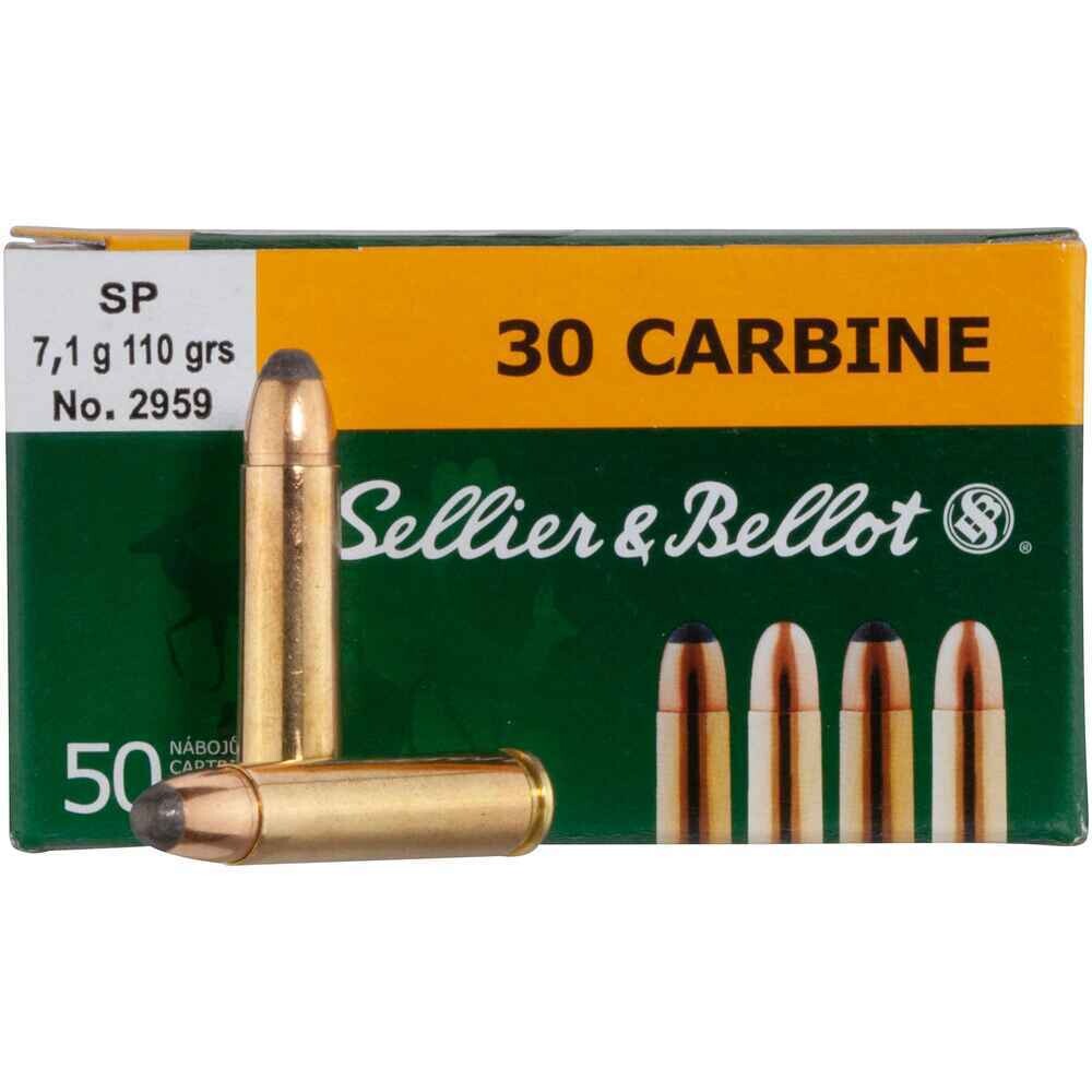 Sellier&Bellot .30 Carabine  SP 7,1g/110gr