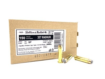 Sellier&Bellot 357Mag. 10,2g/ 158gr Teilmantel