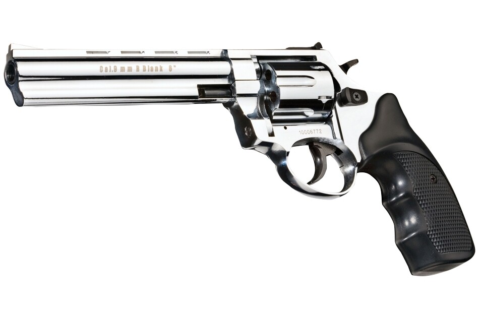 Zoraki R1 Revolver 6"   9mm R.K Shiny Chrome