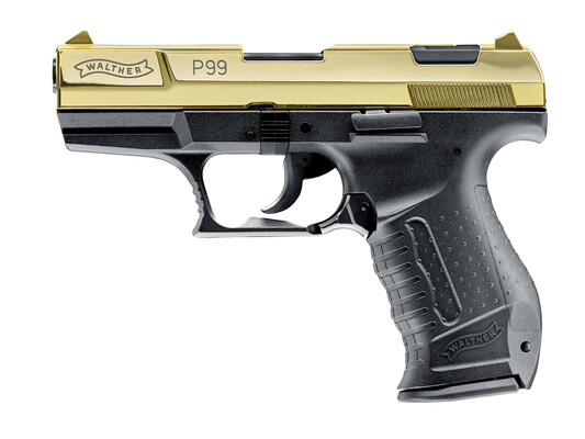 Walther P99 9mm P.A.K   Gold/Schwarz