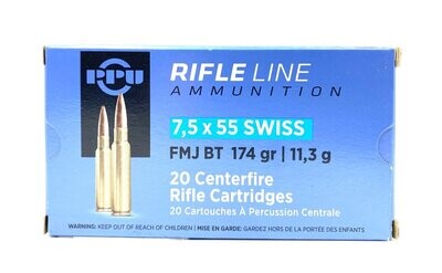 PPU 7,5x55 Swiss 11,3g/174gr