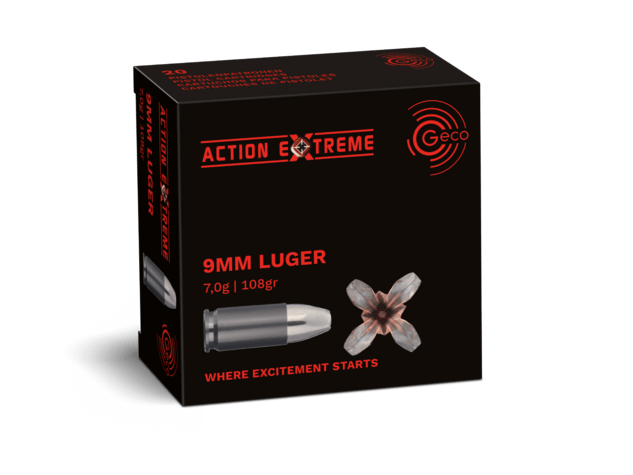 Geco 9mm Luger Action Extreme 7g/108gr