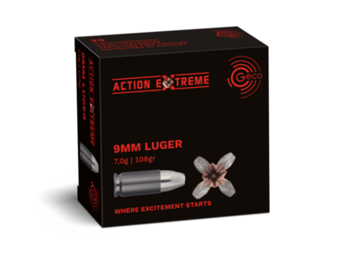 Geco Action Extreme 9mm Luger 7g/108gr