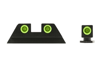 Meprolight  TRU-DOT Glock 17,19,31 Tritium Sight Orange/Grün