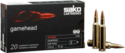 Sako Gamehead  30-06 Spring.  9,7g/150 gr