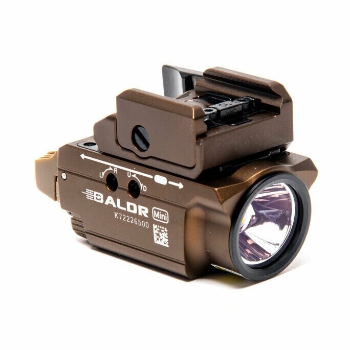 Olight Baldr Mini S gr�ner Laser/ Desert