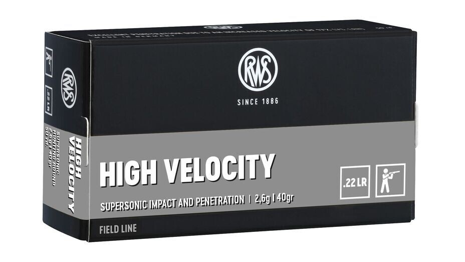 RWS .22lr High Velocity 2,6g/40gr