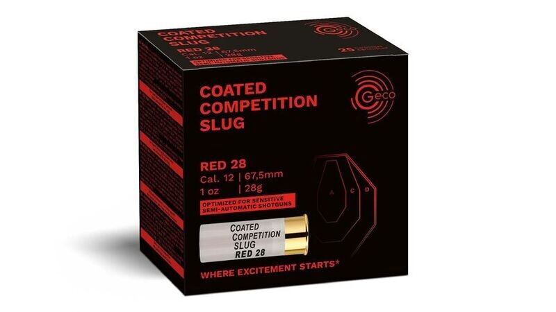Geco 12/67,5  Coated Competition Slug Red 28g