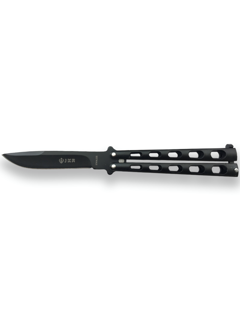 JKR Pro Butterflymesser schwarz