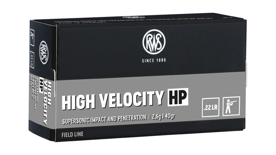 RWS .22lr High Velocity HP 2,6g/40gr