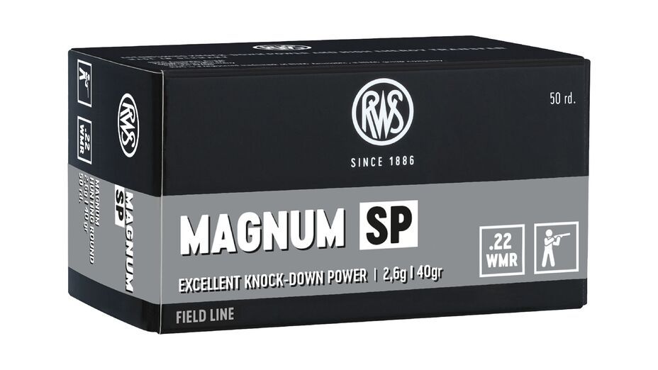 RWS .22WMR Magnum SP 2,6g/40gr.