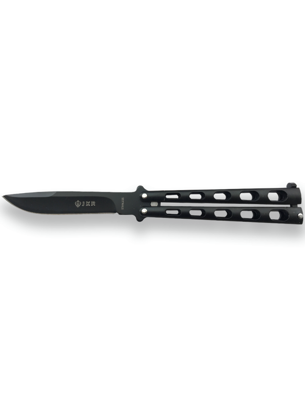 JKR Pro Butterflymesser schwarz JKR Pro Butterflymesser schwarz