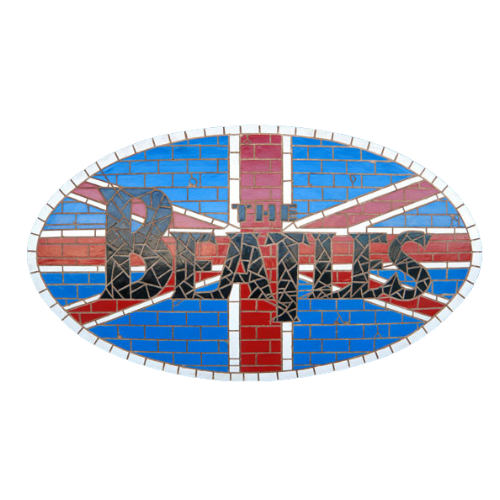 Beatles Union Jack Mosaic