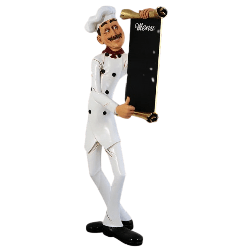 Chef Menu Board 4ft