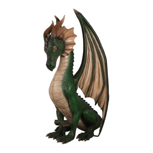 Dragon Sitting Figure