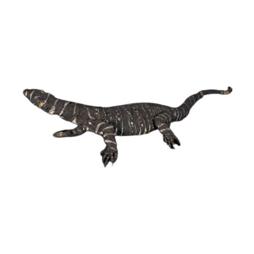 Lace Monitor Lizard Statue