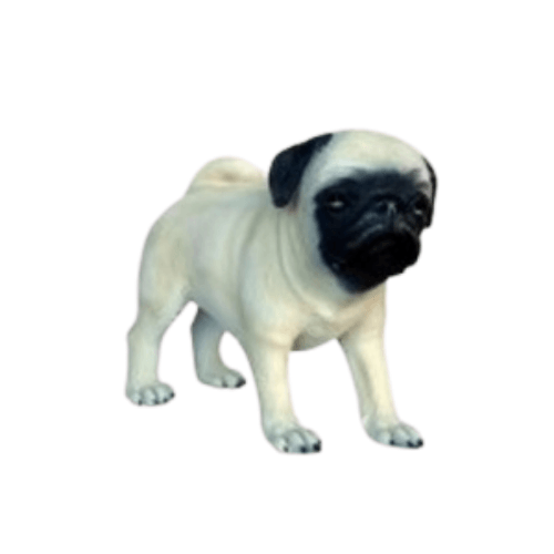 Pug Dog Puppy Statue