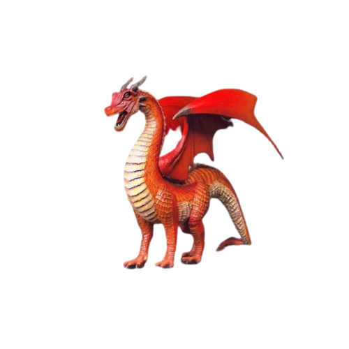 Red Dragon Figure (Small)