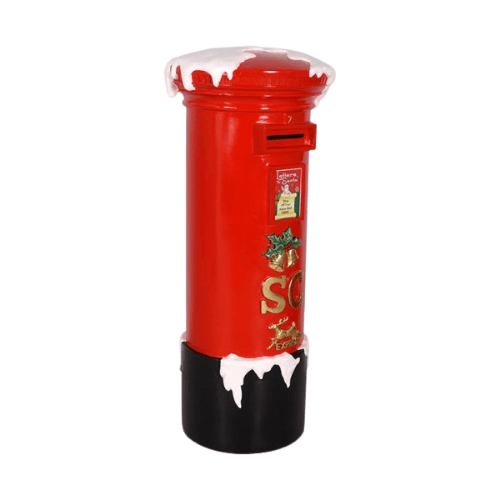 Santa's Mailbox Figure