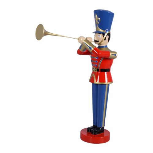 Toy Soldier with Trumpet 4ft Figure