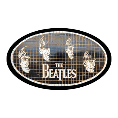 Beatles Mosaic Figure