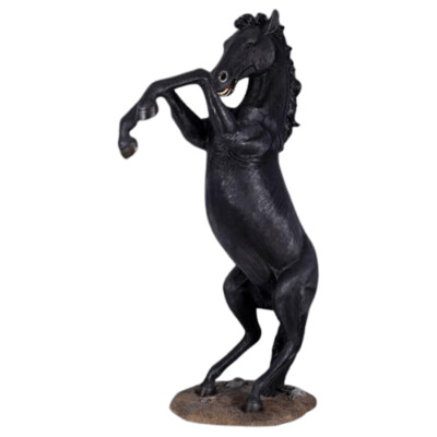Rearing Stallion Statue