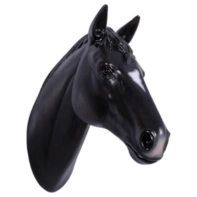 Horse Head Black Model