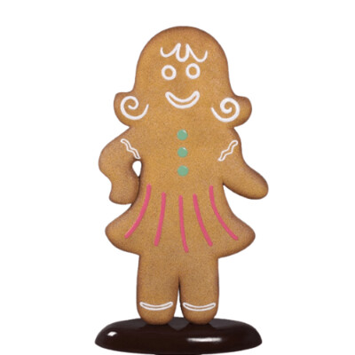 Gingerbread Woman Figure